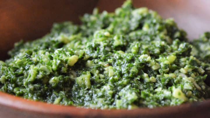 Deliciously Easy Kale Pesto