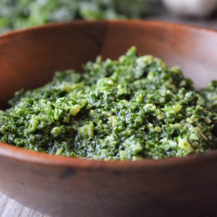Deliciously Easy Kale Pesto