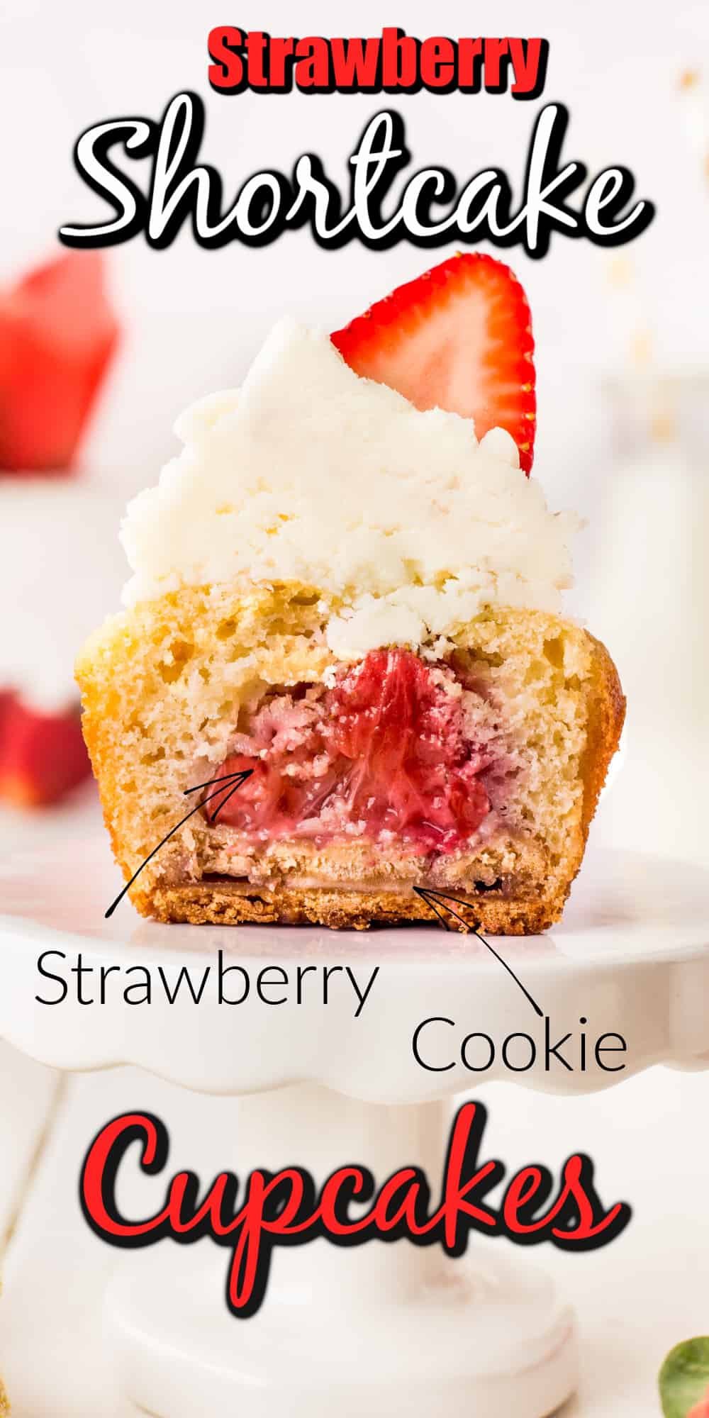 Strawberry Shortcake Cupcakes Pin