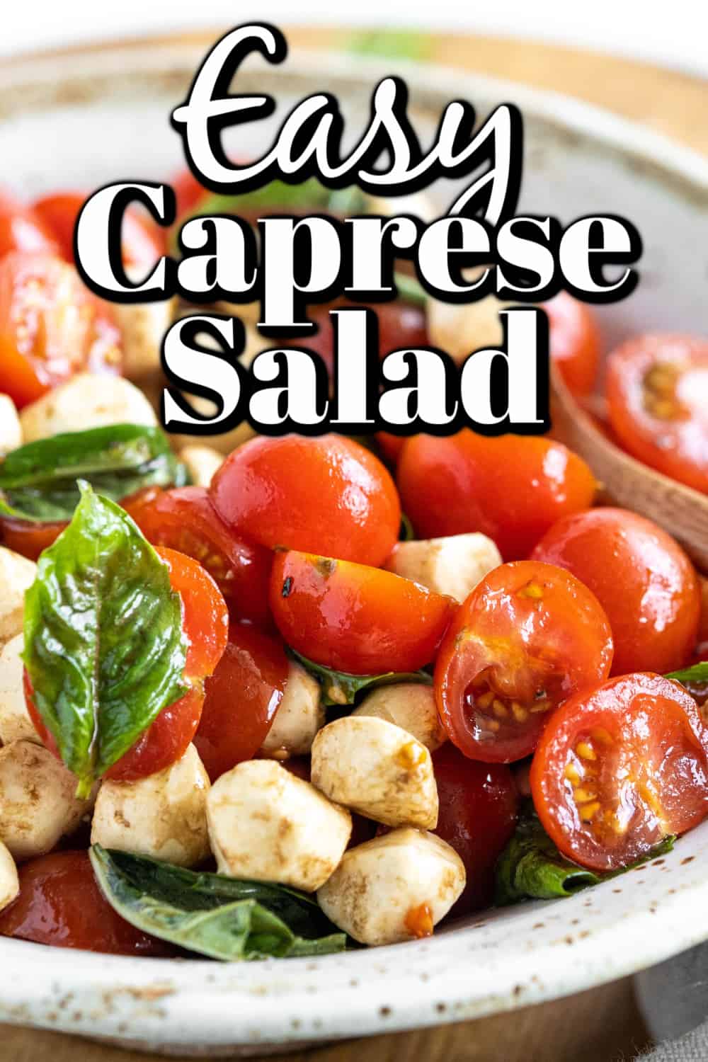 Easy Caprese Salad Recipe Pin