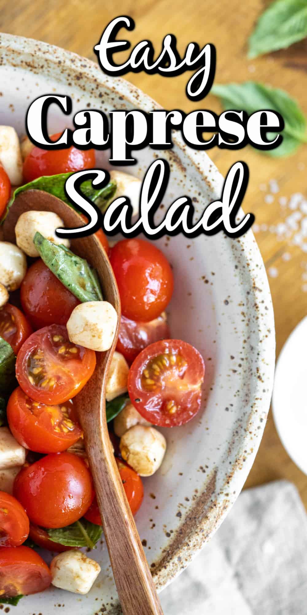 Easy Caprese Salad Recipe Pin