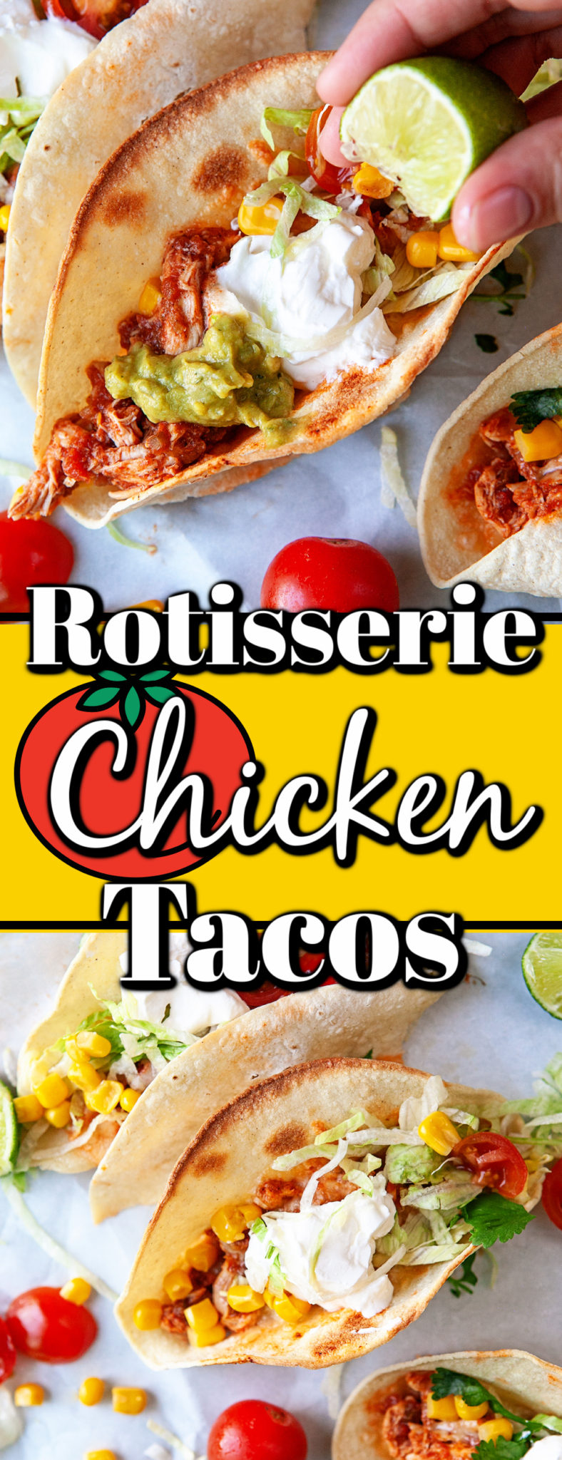 Easy Fast Rotisserie Chicken Tacos - Noshing With the Nolands