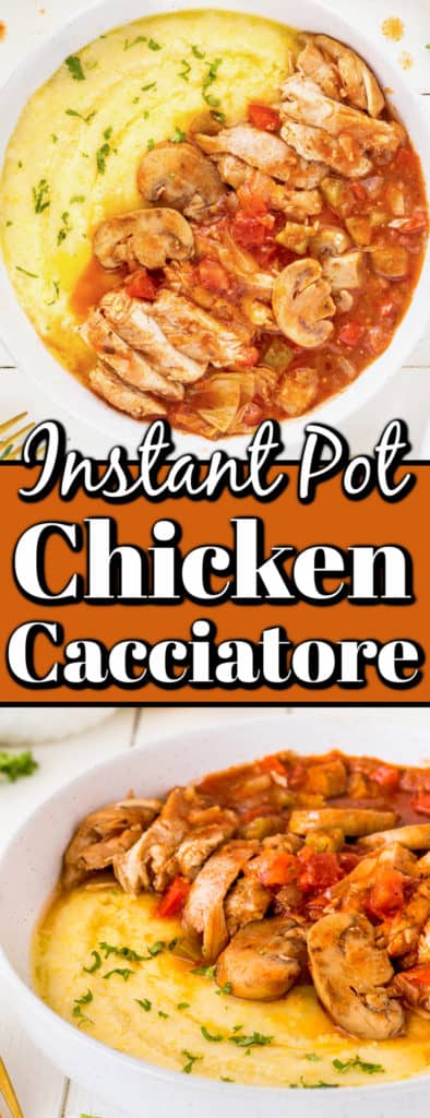 Instant Pot Chicken Cacciatore - Noshing With the Nolands