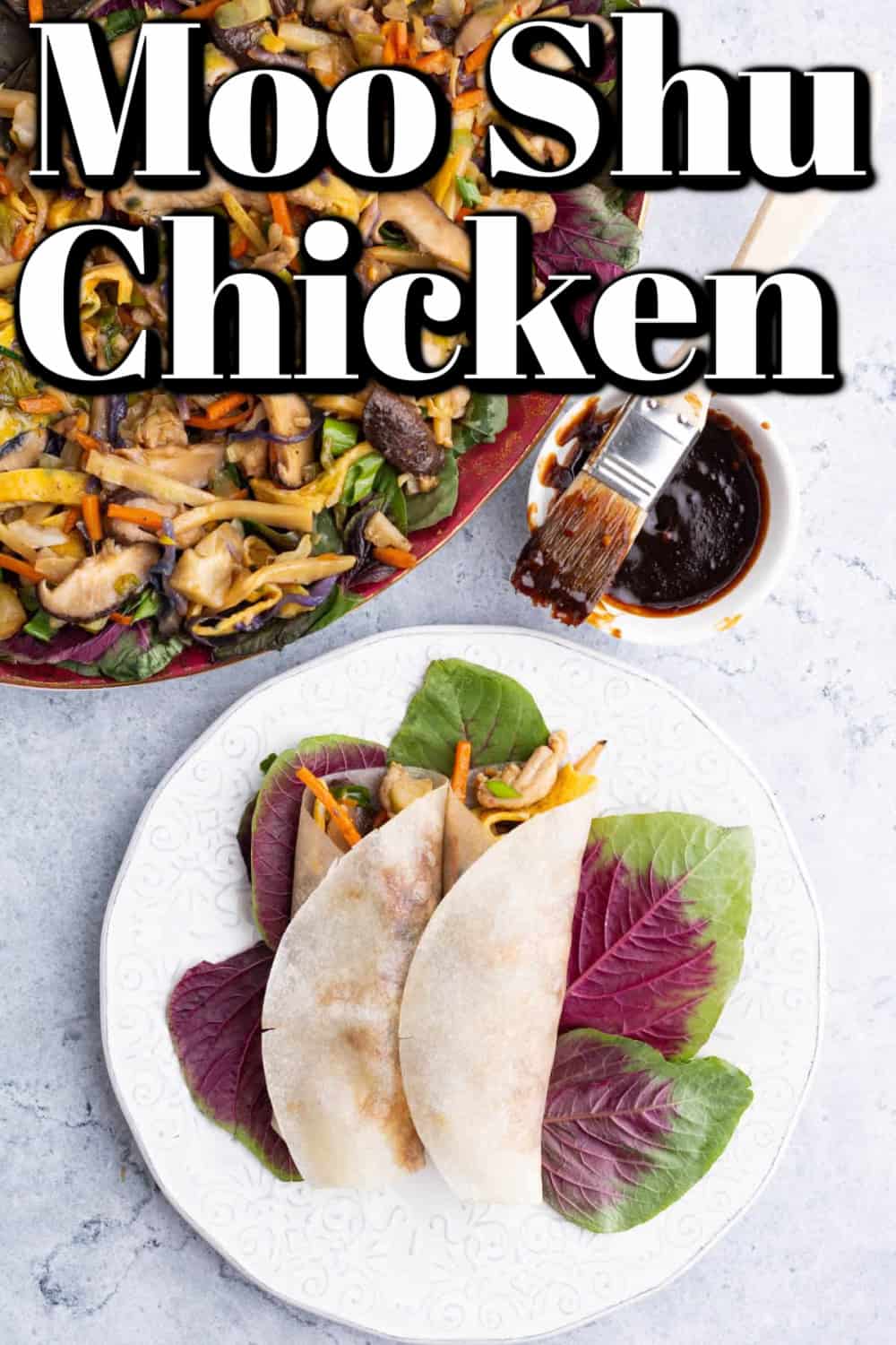 Delicious Moo Shu Chicken Pin