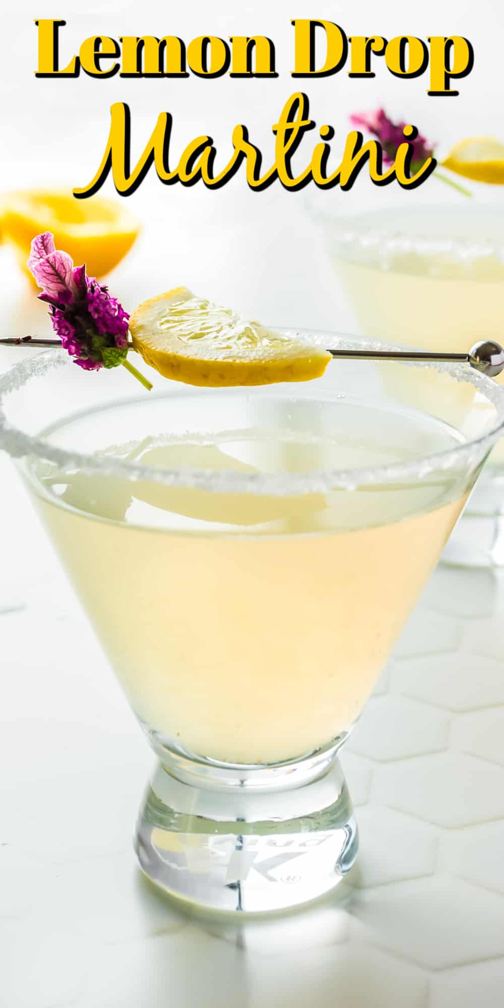 Lemon Drop Martini Pin