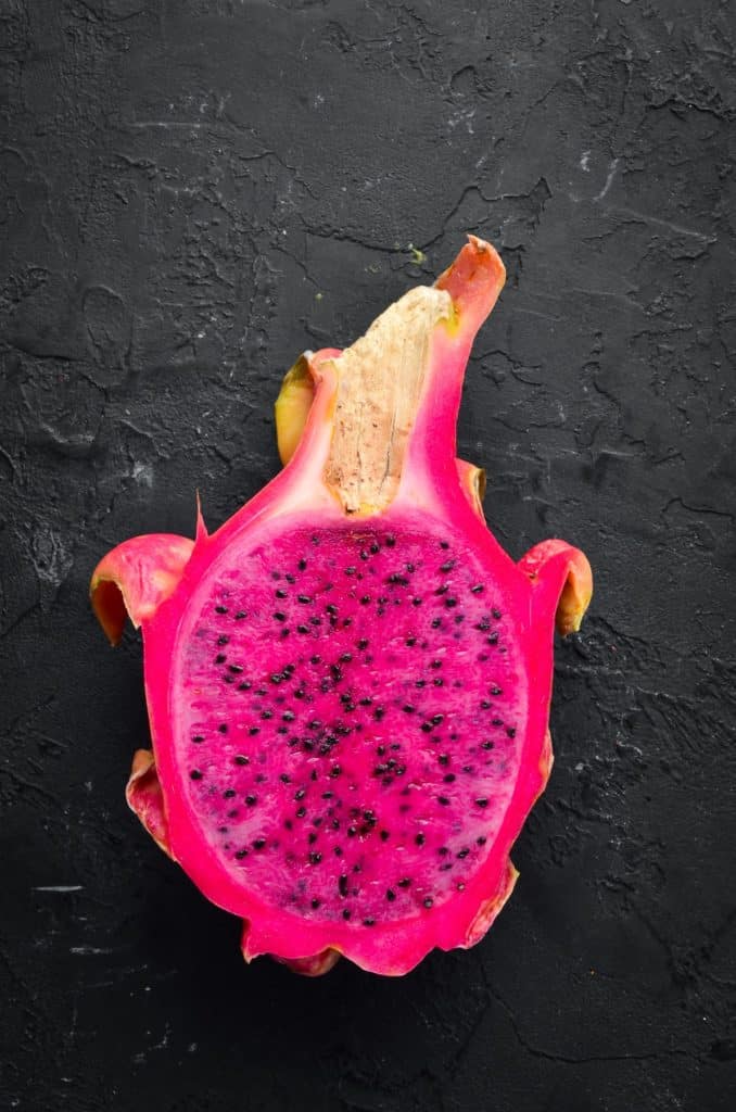 Pink flesh dragon fruit