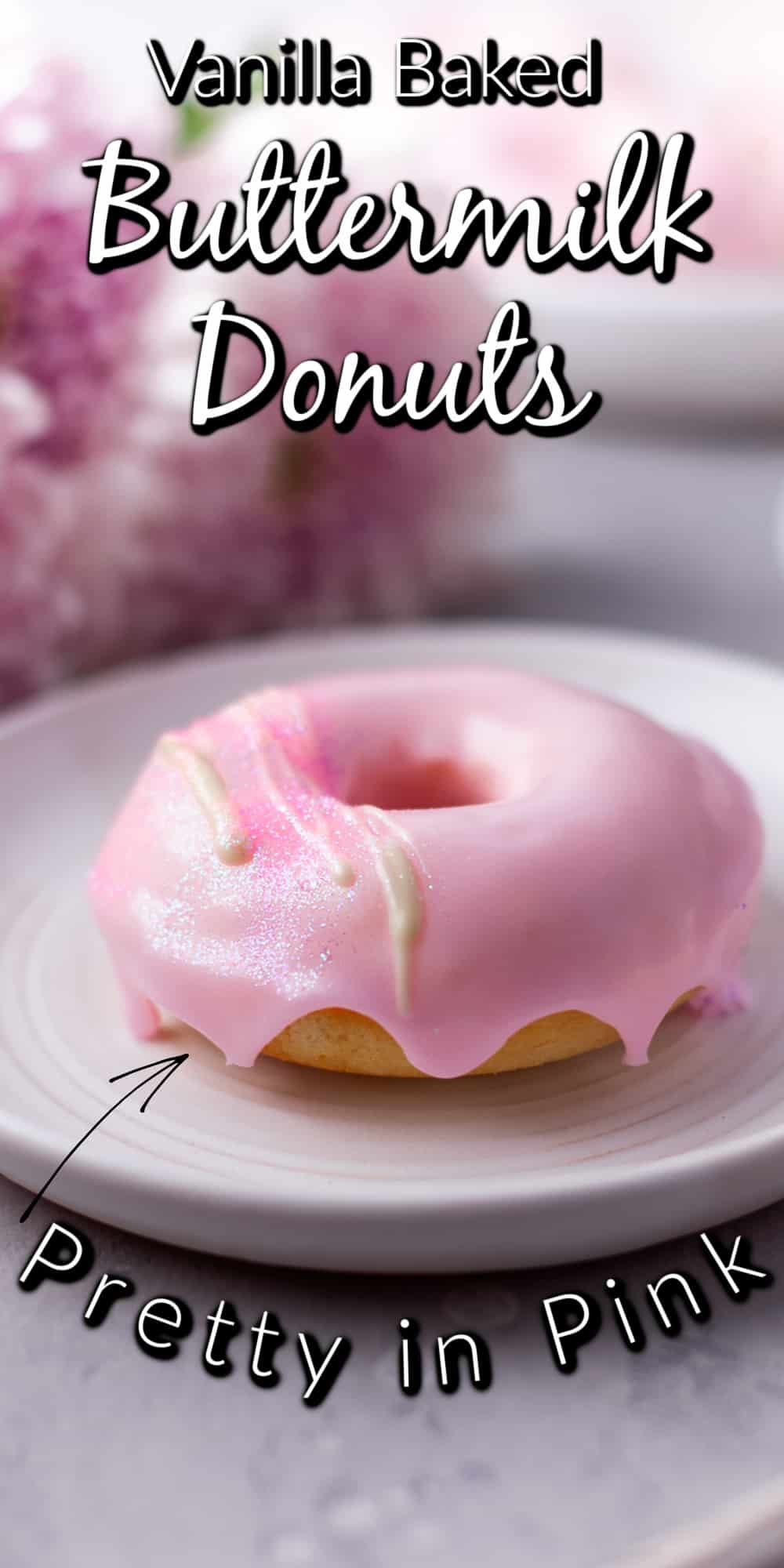 Vanilla Baked Buttermilk Donuts Pin