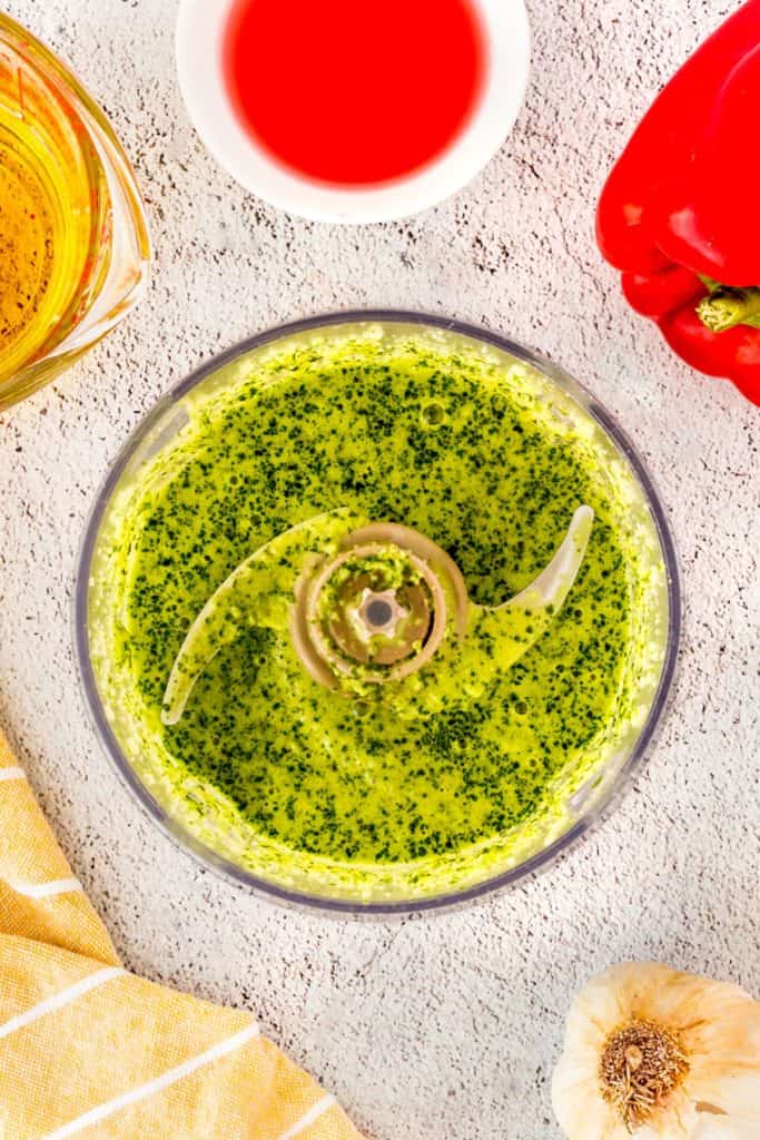 Blended mojo verde ingredients