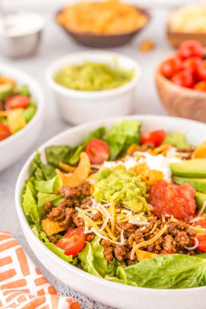 Easy Beef Taco Salad - Noshing With the Nolands