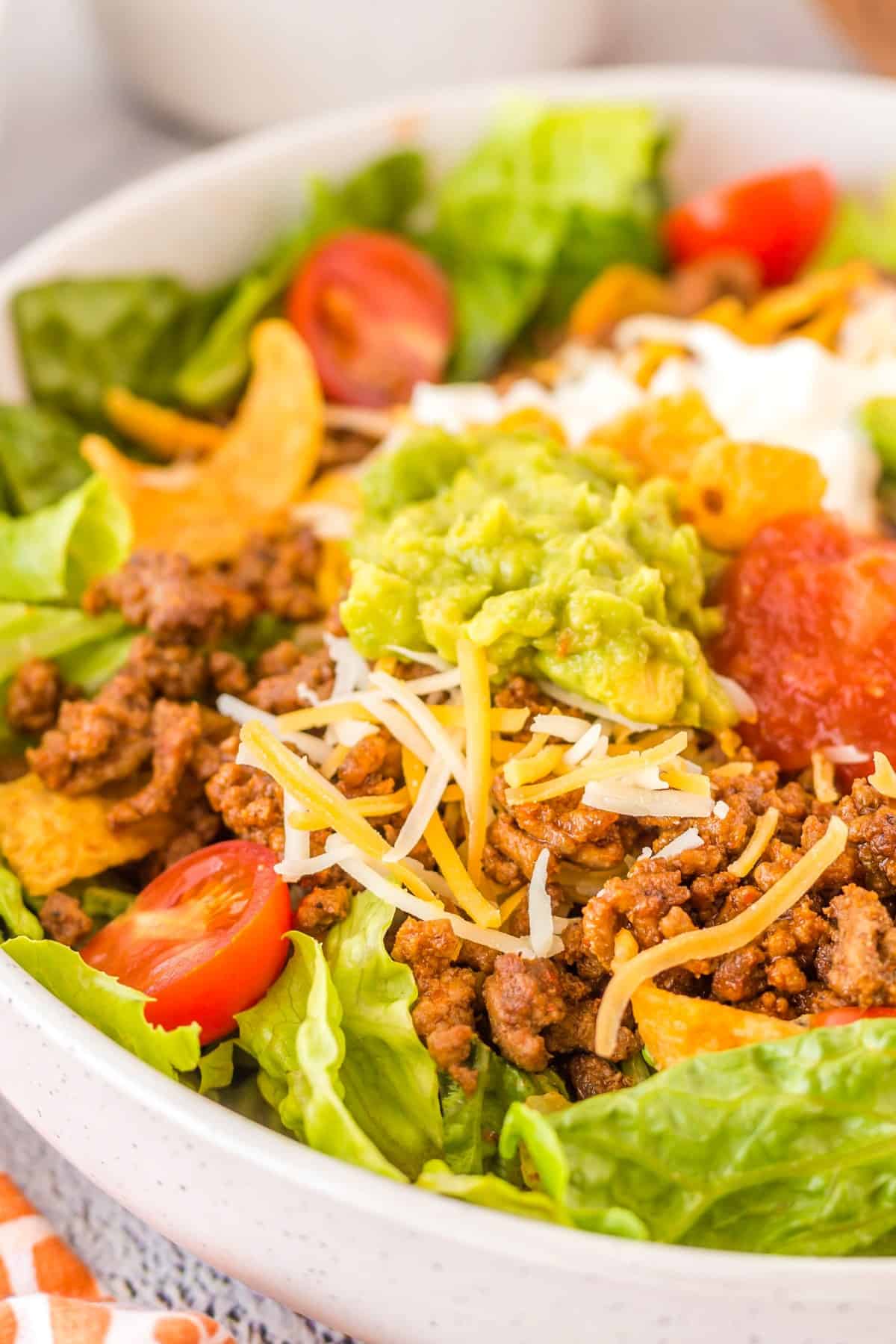 Easy Beef Taco Salad - Noshing With the Nolands