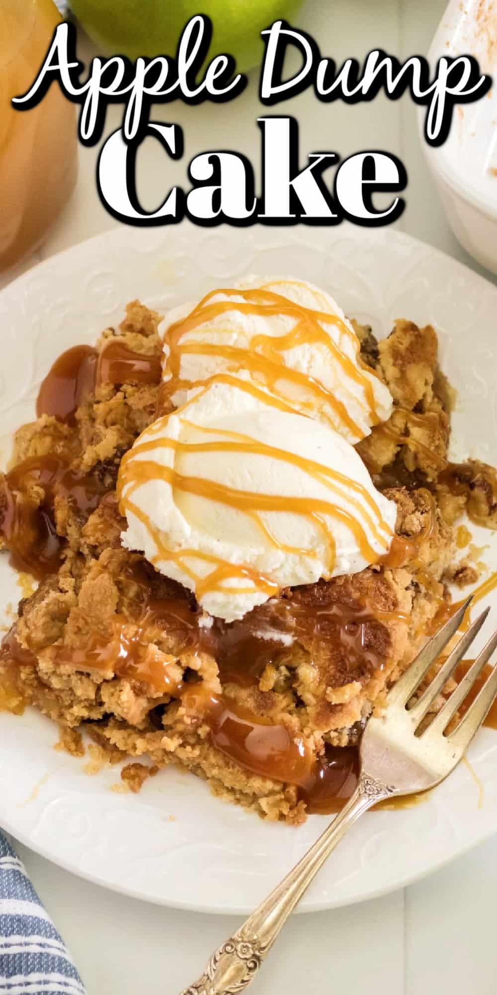 Easy Apple Dump Cake Pin