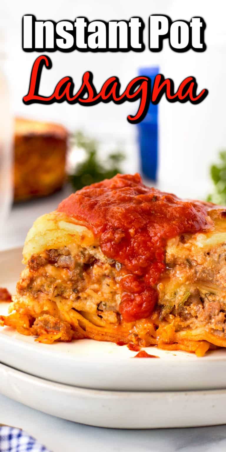 Instant Pot Lasagna - Noshing With the Nolands