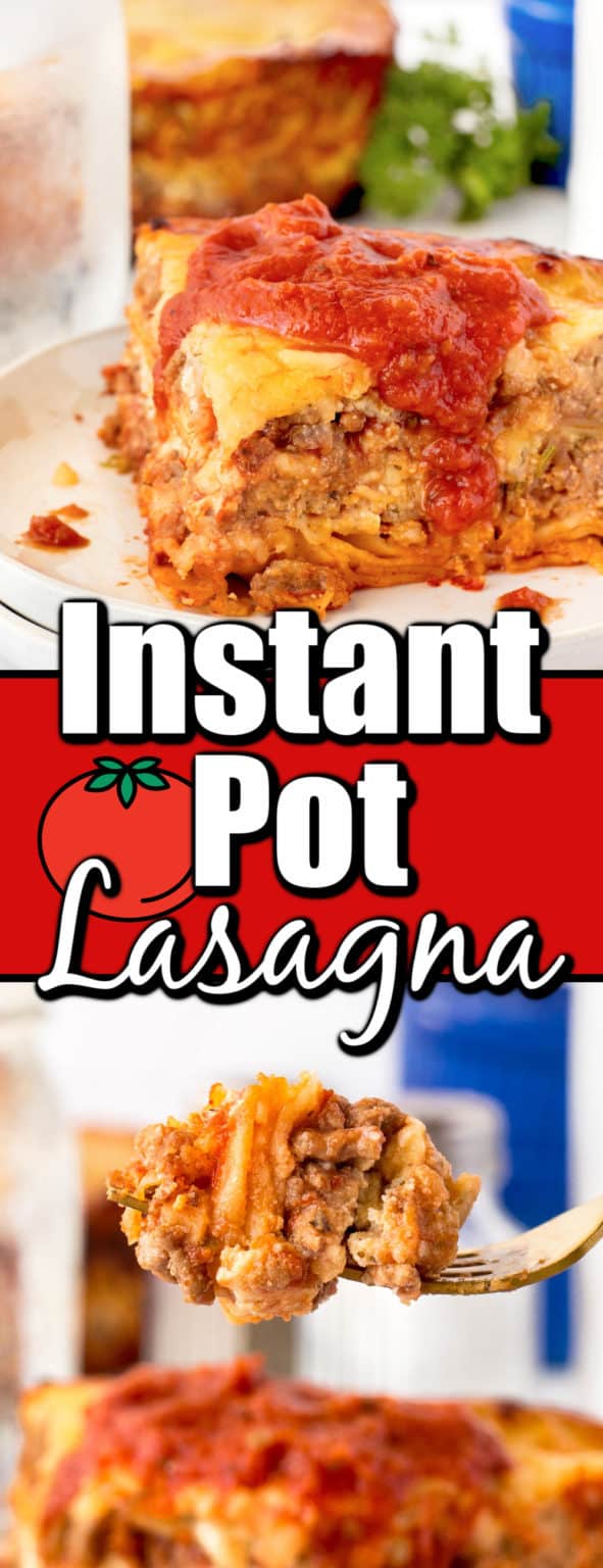 Instant Pot Lasagna - Noshing With the Nolands