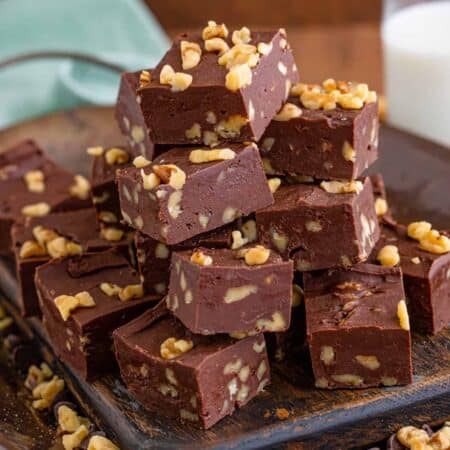 Easy Chocolate Walnut Fudge - Noshing With the Nolands