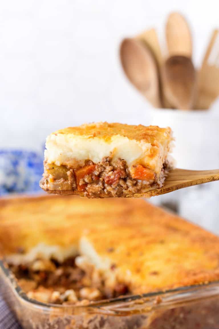 Red Wine Beef & Bison Cottage Pie - Noshing With the Nolands