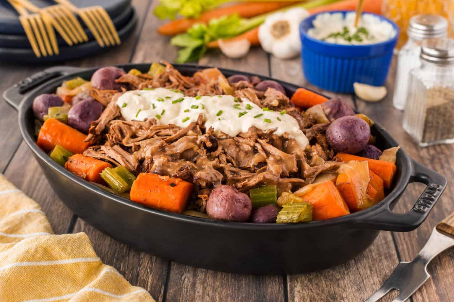 Slow Cooker Roast Beef - Noshing With The Nolands