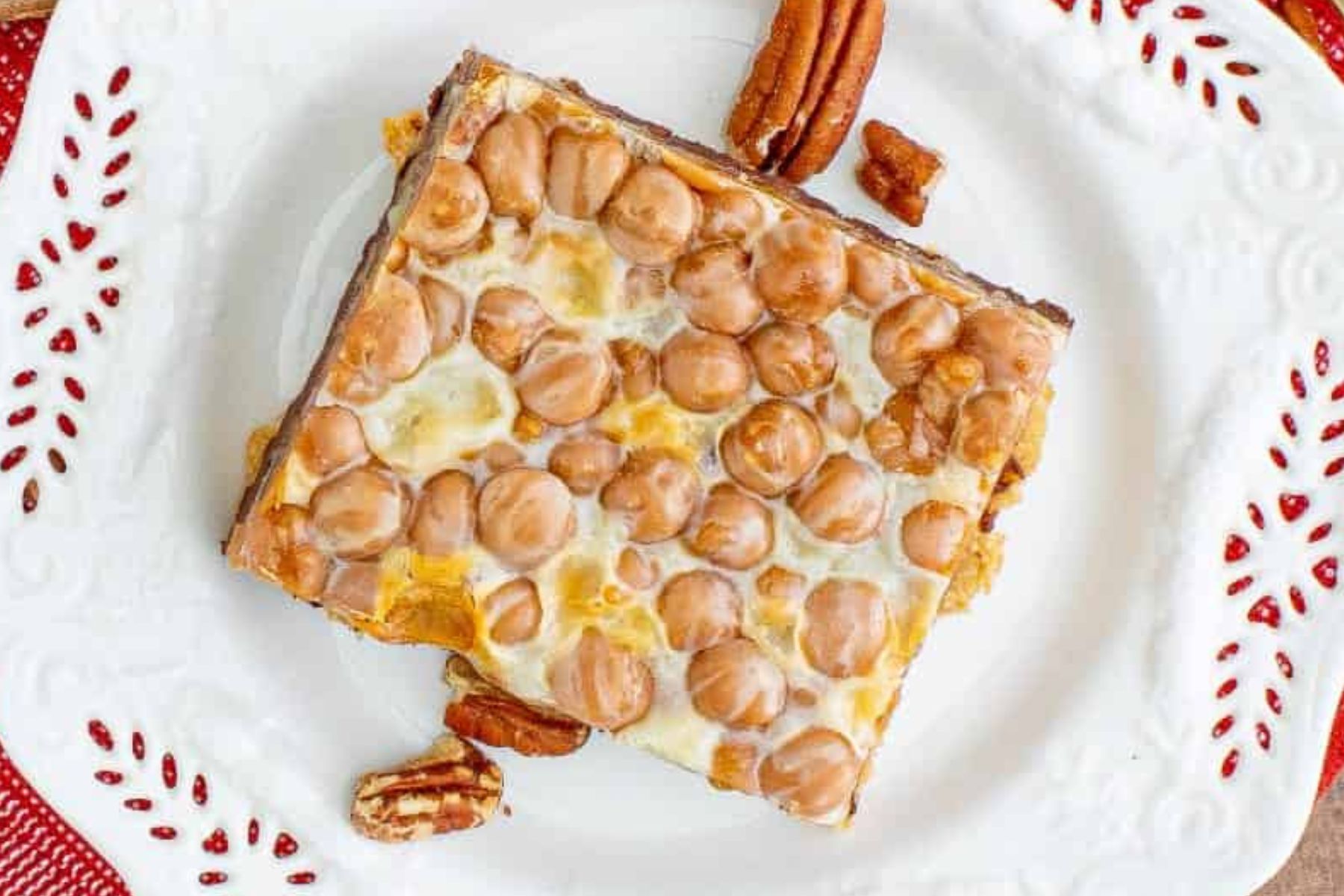 These Scrumptious Turtle Bars are like the classic candy treat with caramel, chocolate and pecans. They are perfect for gift giving and your holiday cookie platters.