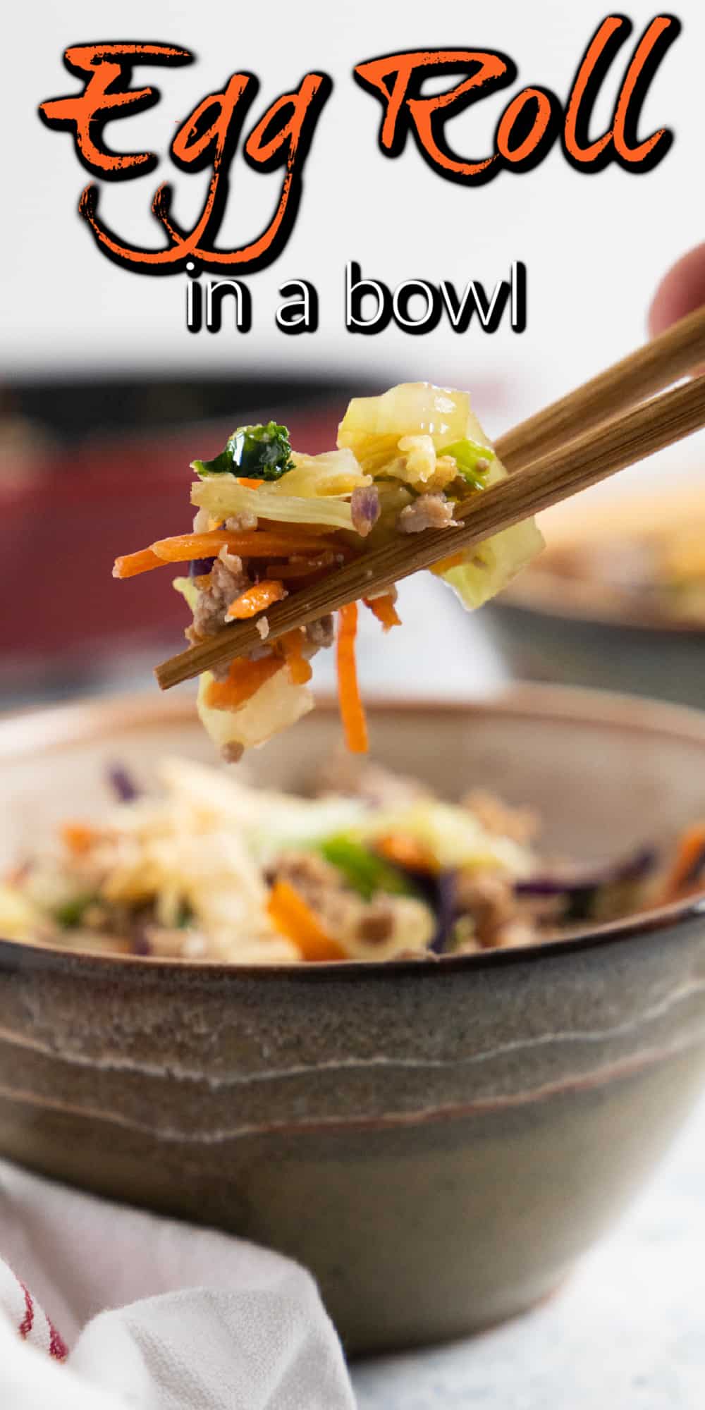 Egg Roll in a Bowl Pin