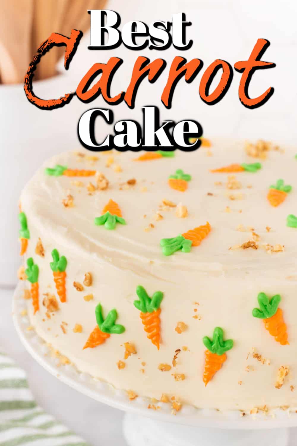 Best Carrot Cake Recipe Pin