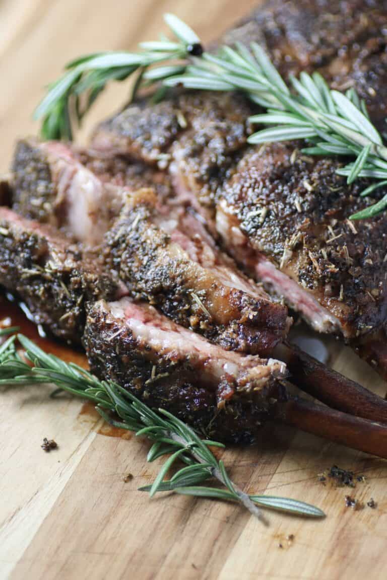 Smoked Rack of Lamb - Noshing With The Nolands