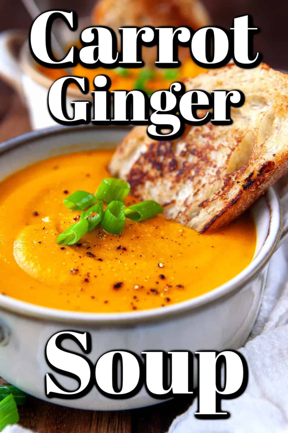 Carrot Ginger Soup - The Forked Spoon