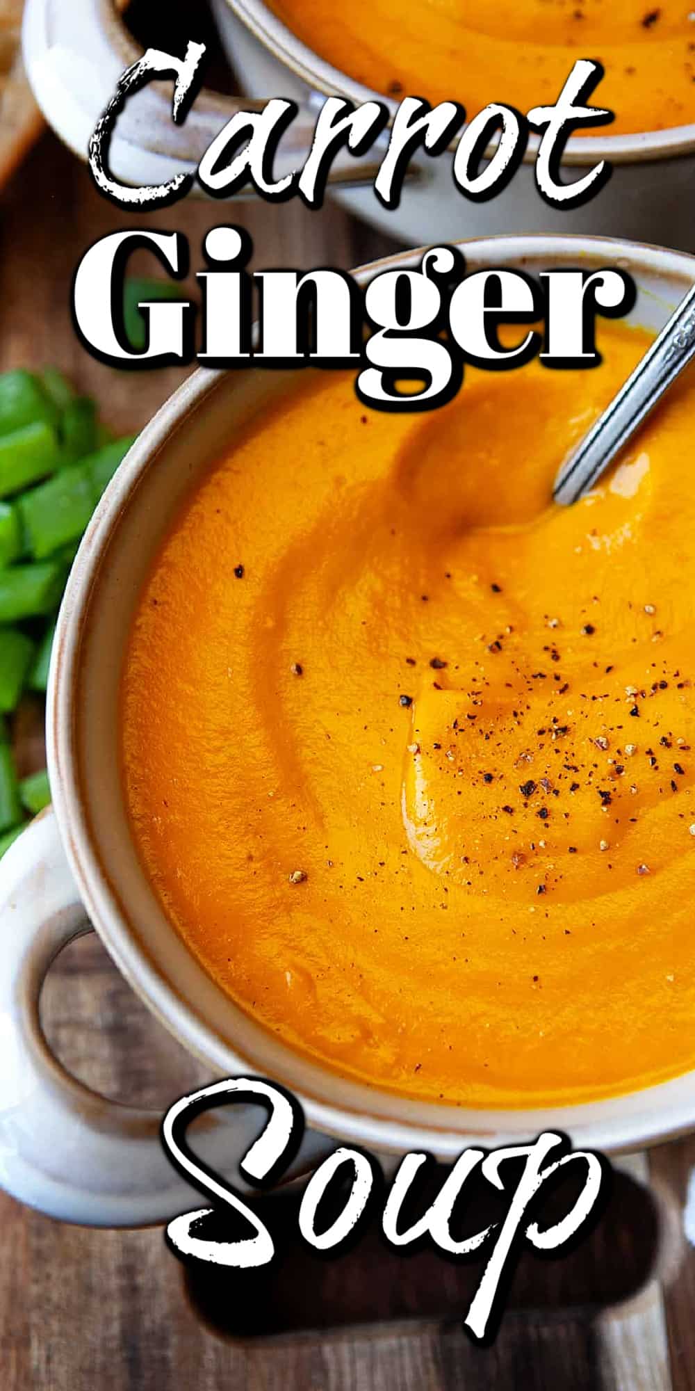 Carrot Ginger Soup Pin