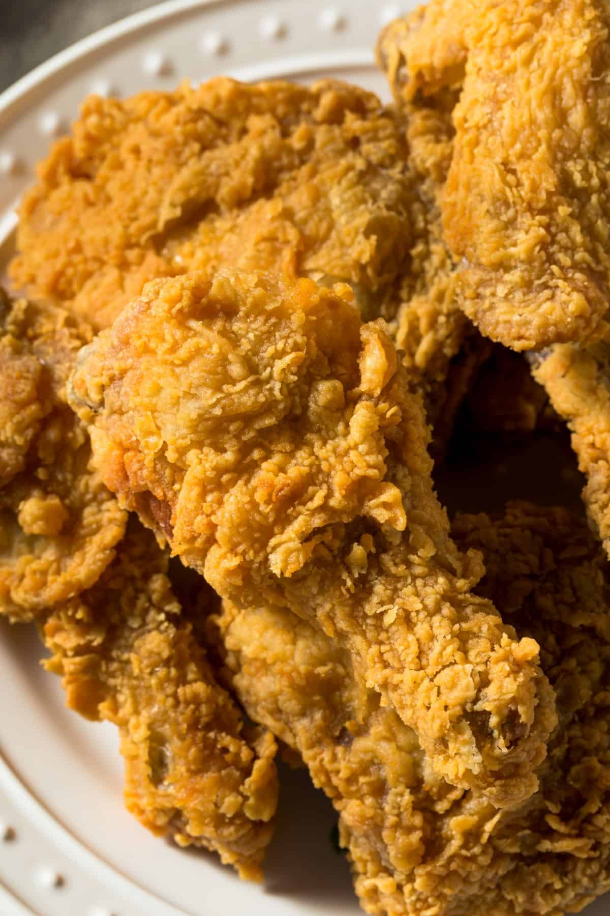 Homemade Southern Fried Chicken Dinner with Sides