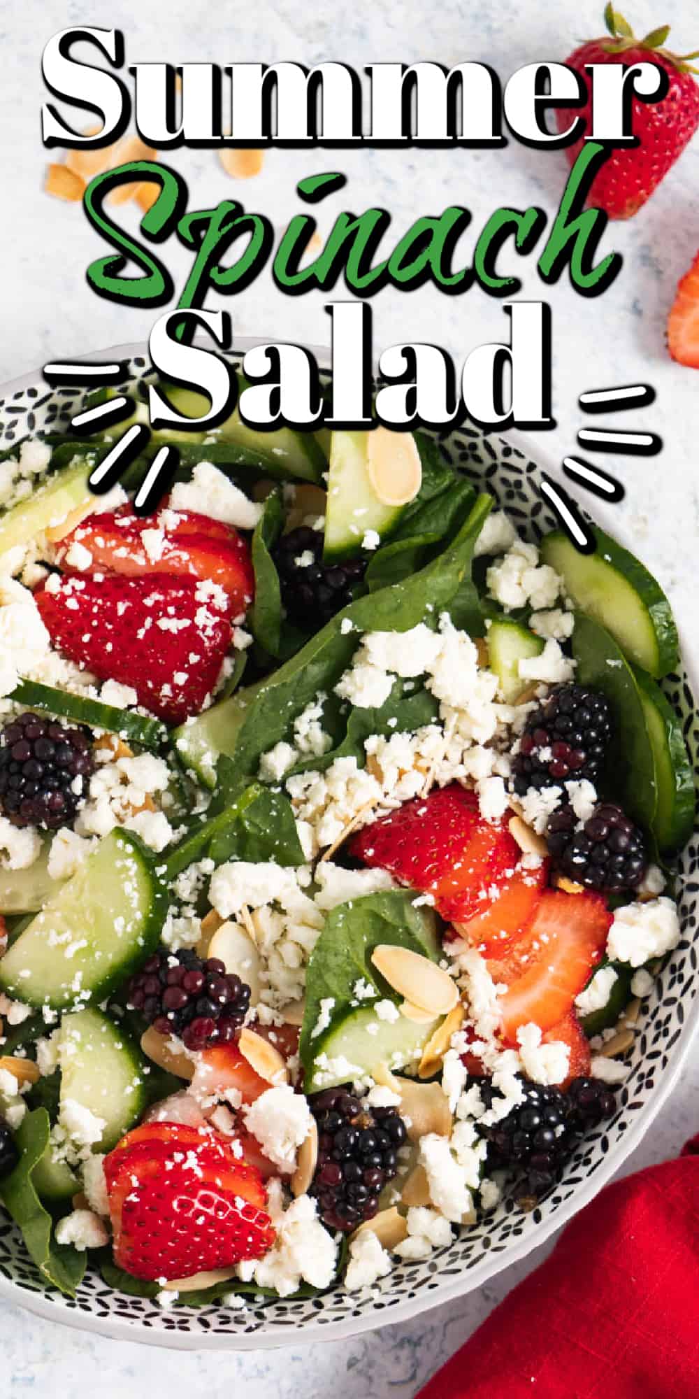 Summer Spinach Salad Pin