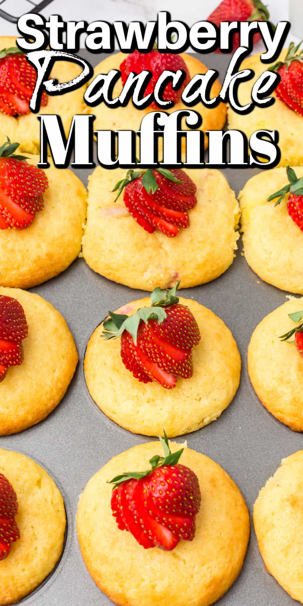 Strawberry Pancake Muffins Pin