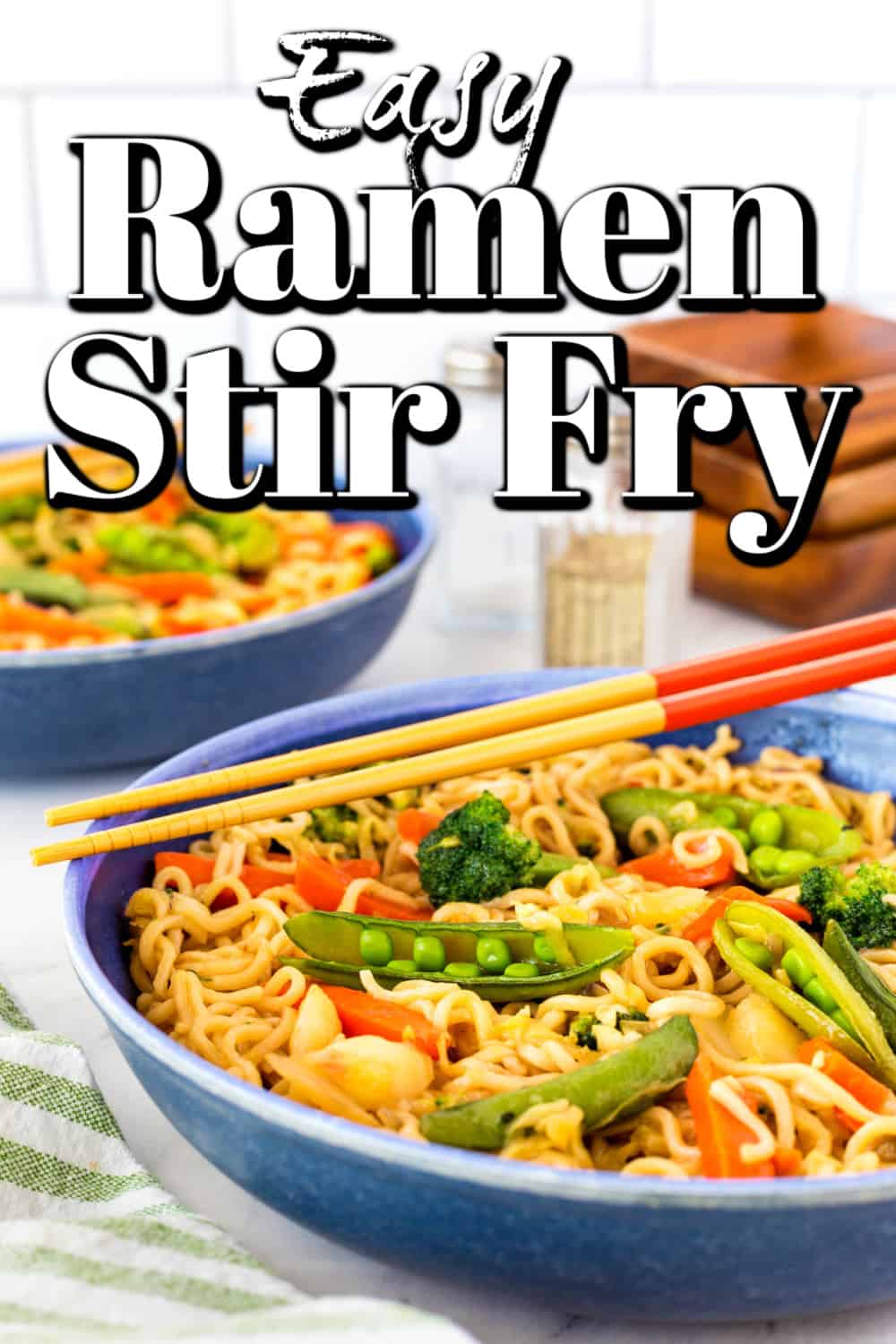Easy Ramen Stir Fry Pin