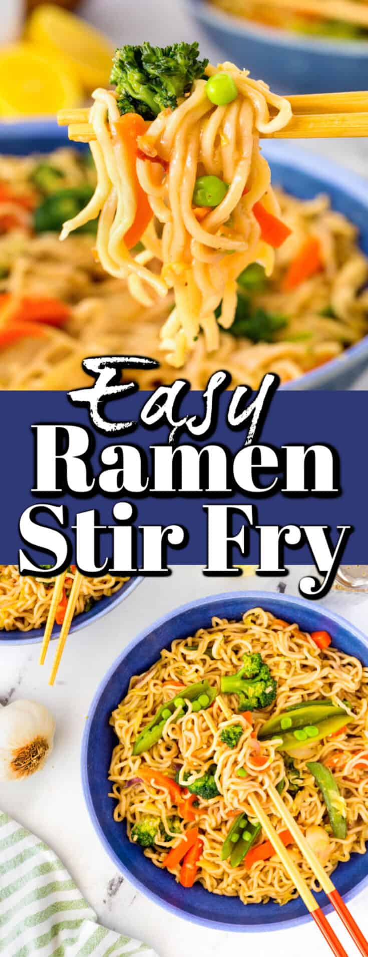 Instant Pot Ramen Stir Fry (10 min Ramen Stir Fry) » Foodies Terminal