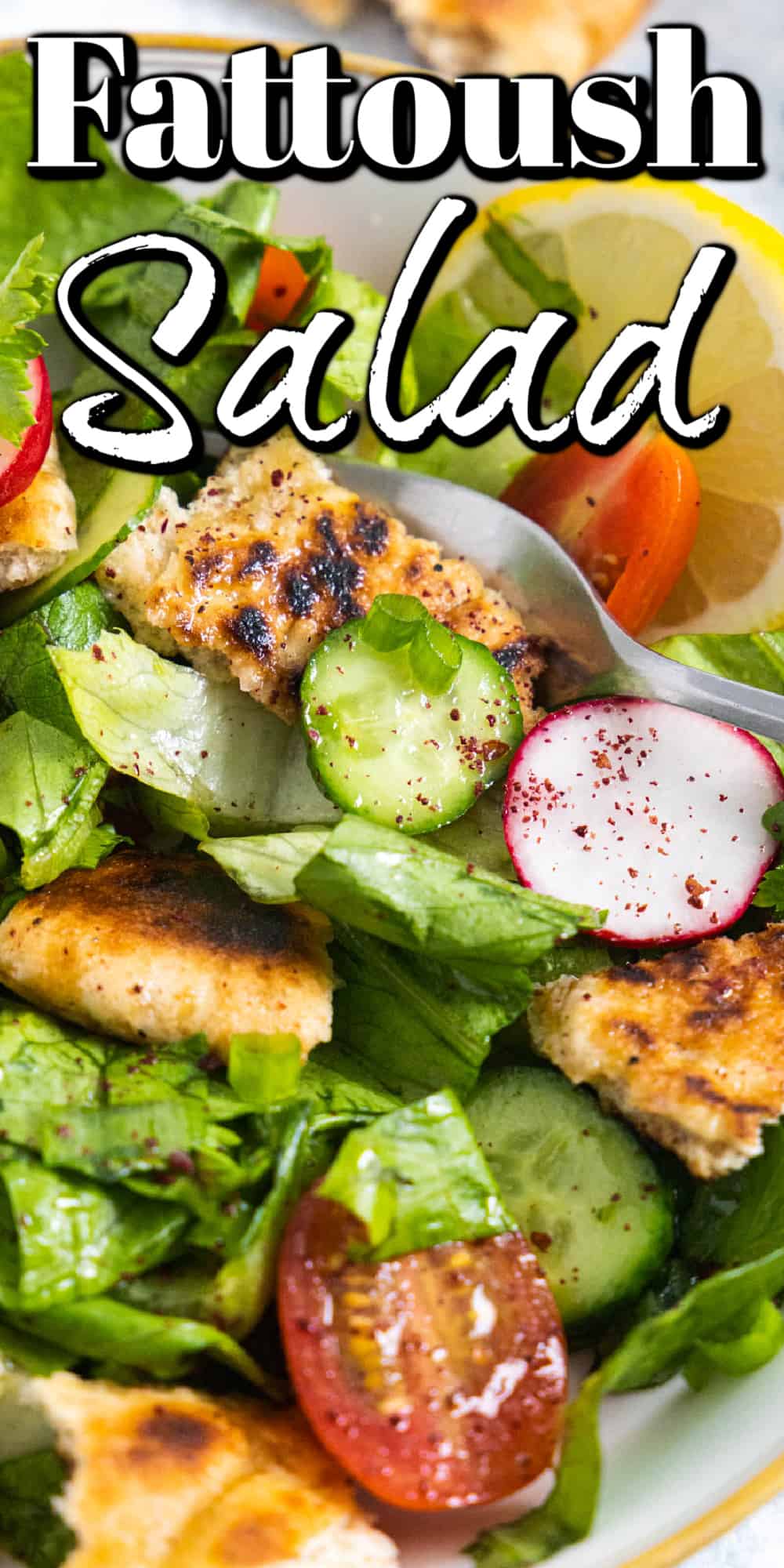 Lebanese Fattoush Salad Pin