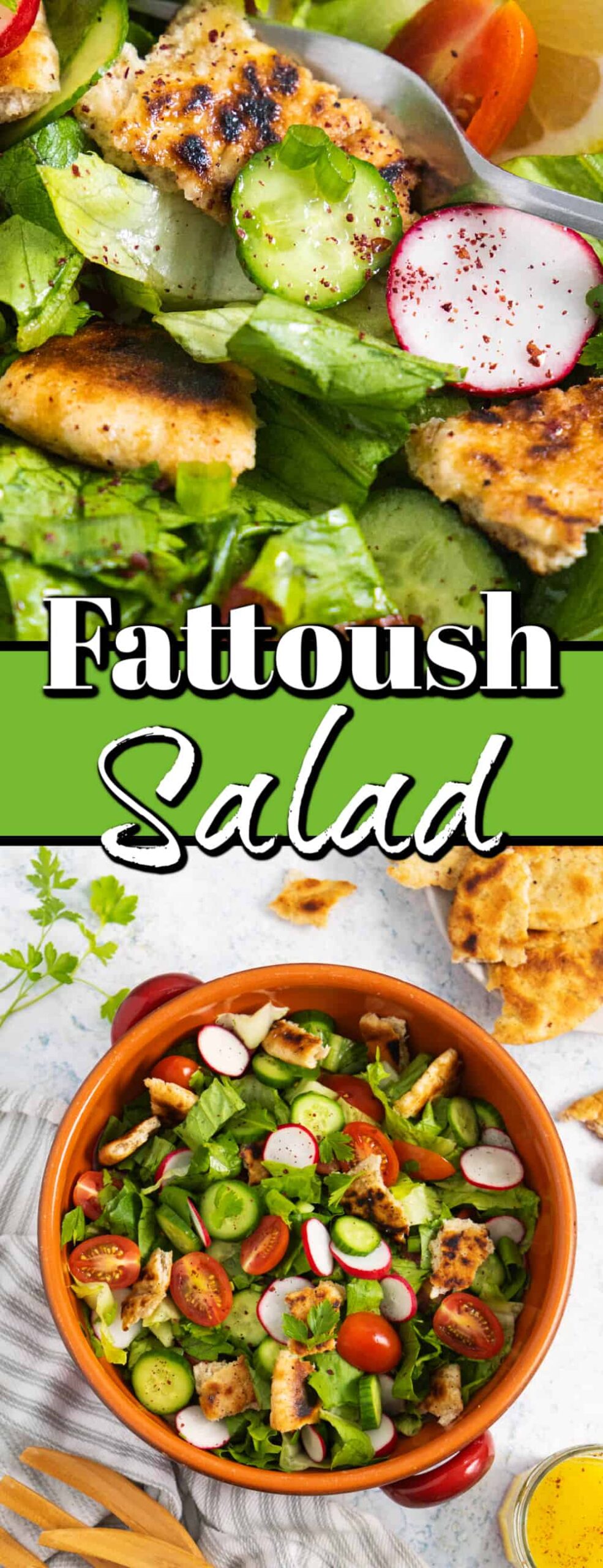 Lebanese Fattoush Salad - Noshing With The Nolands