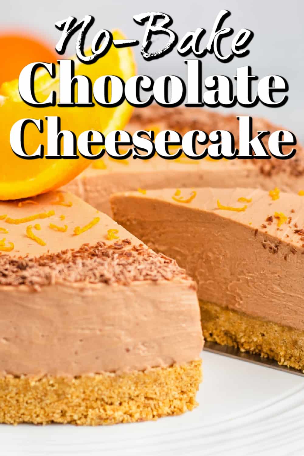 No-Bake Chocolate Cheesecake Pin