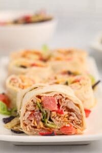 Southwest Chicken Pinwheels - Noshing With The Nolands