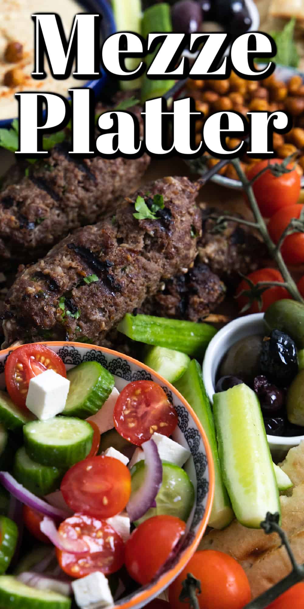 Mediterranean Mezze Platter Pin