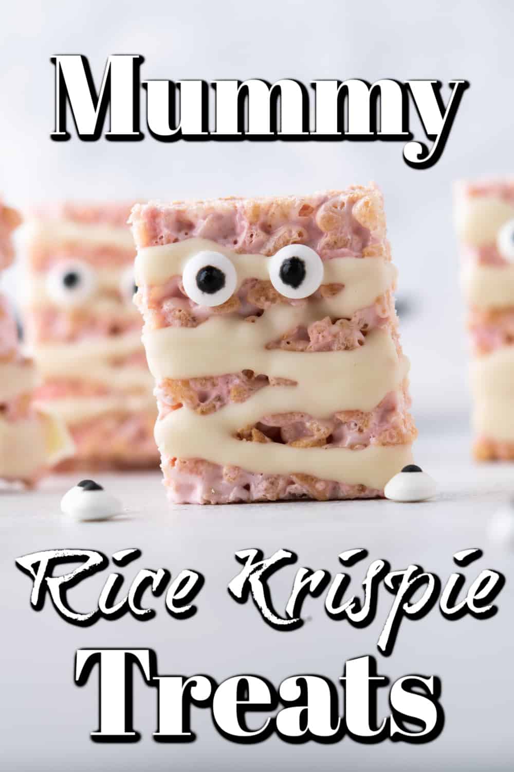 Mummy Rice Krispie Treats Pin.