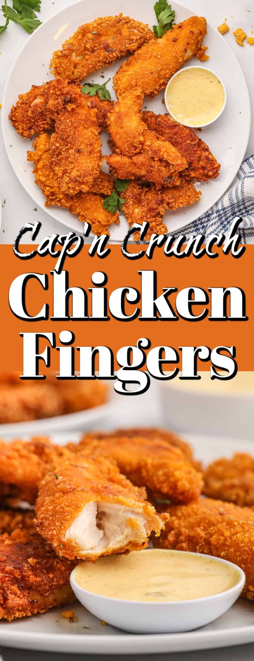 Cap N Crunch Chicken Fingers