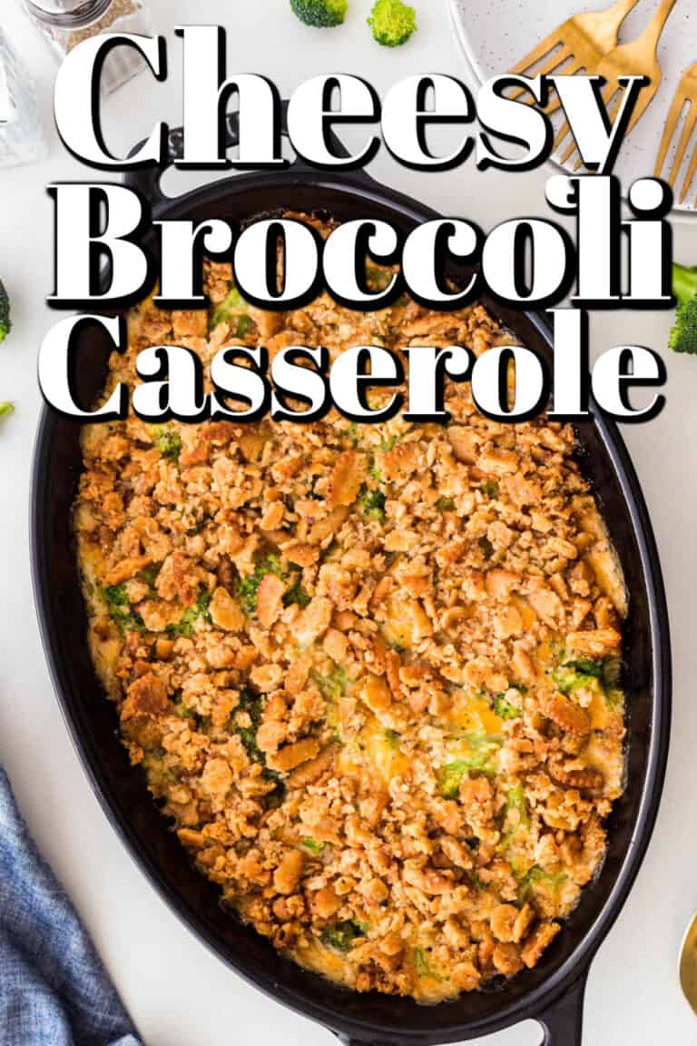 Traditional Cheesy Broccoli Casserole - Noshing With The Nolands