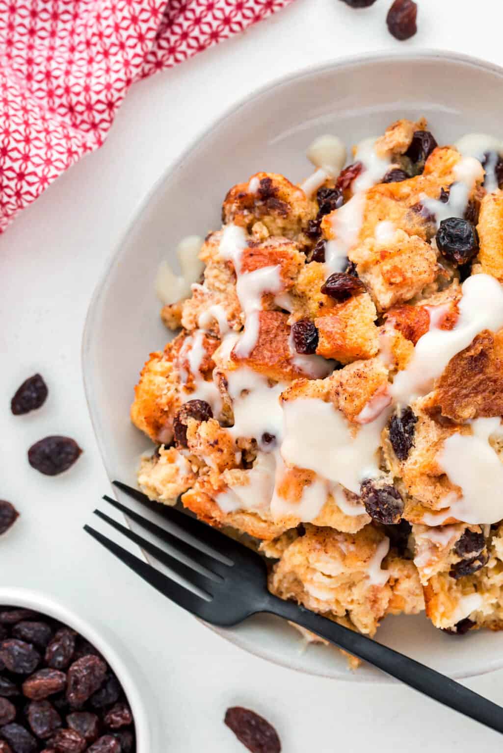 Bread Pudding Recipe: Rum and Raisin