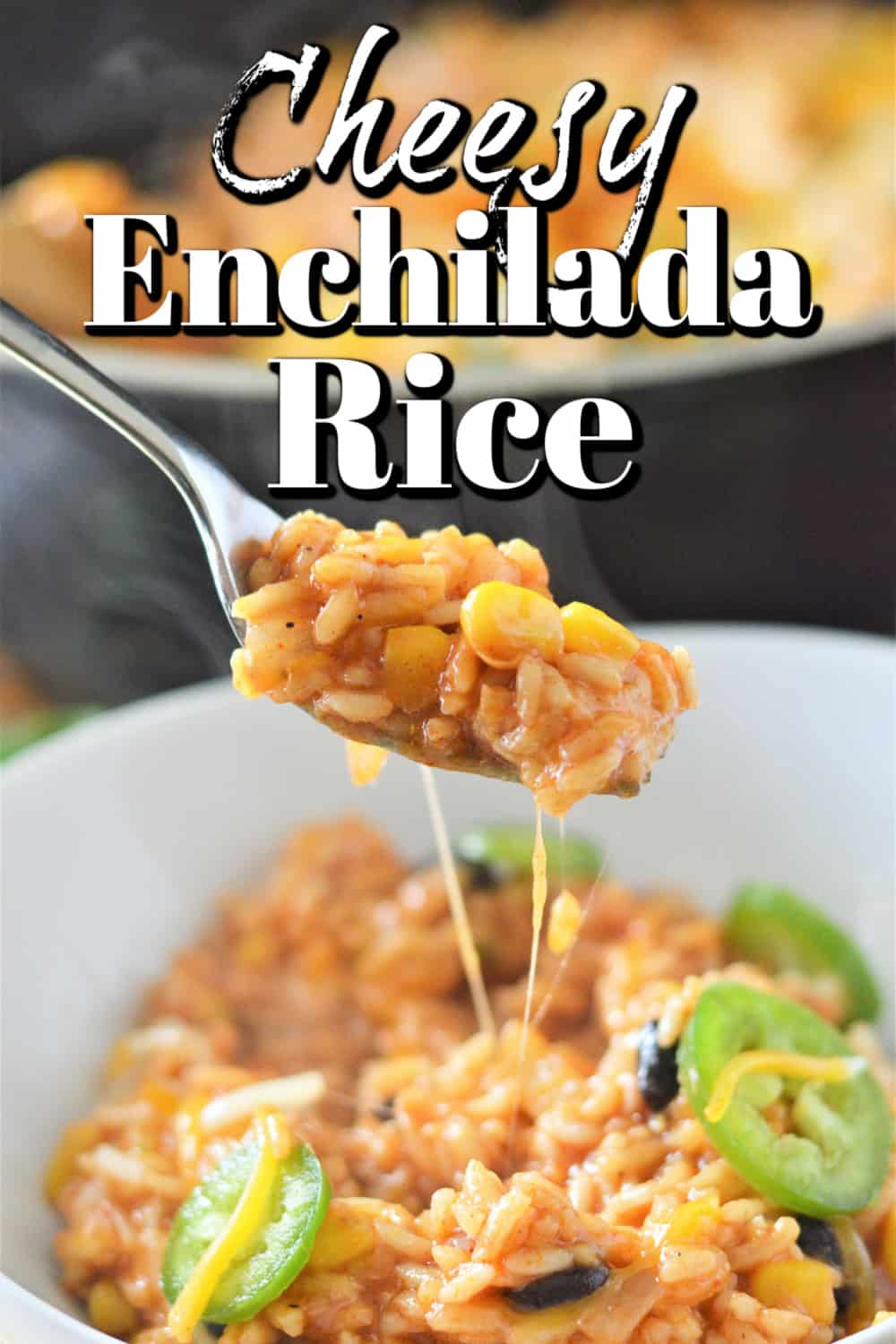 Cheesy Enchilada Rice Pin.