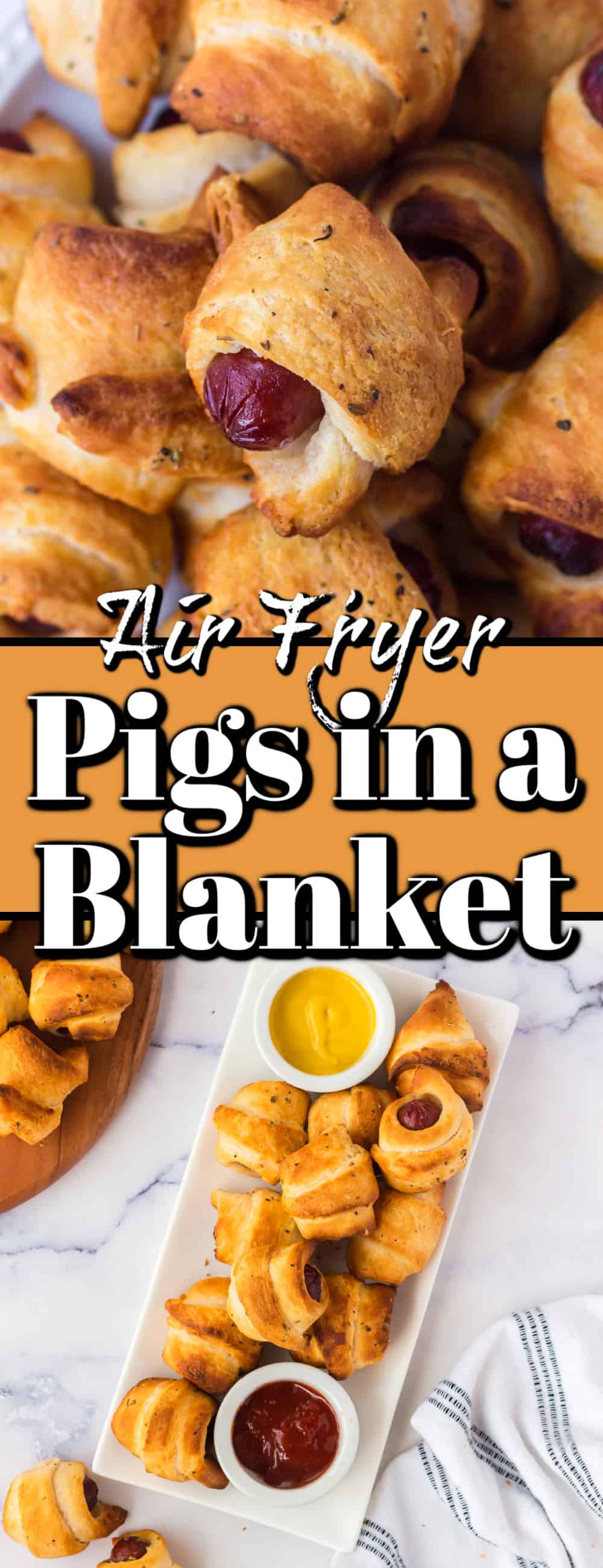 Air Fryer Pigs in a Blanket - Noshing With The Nolands