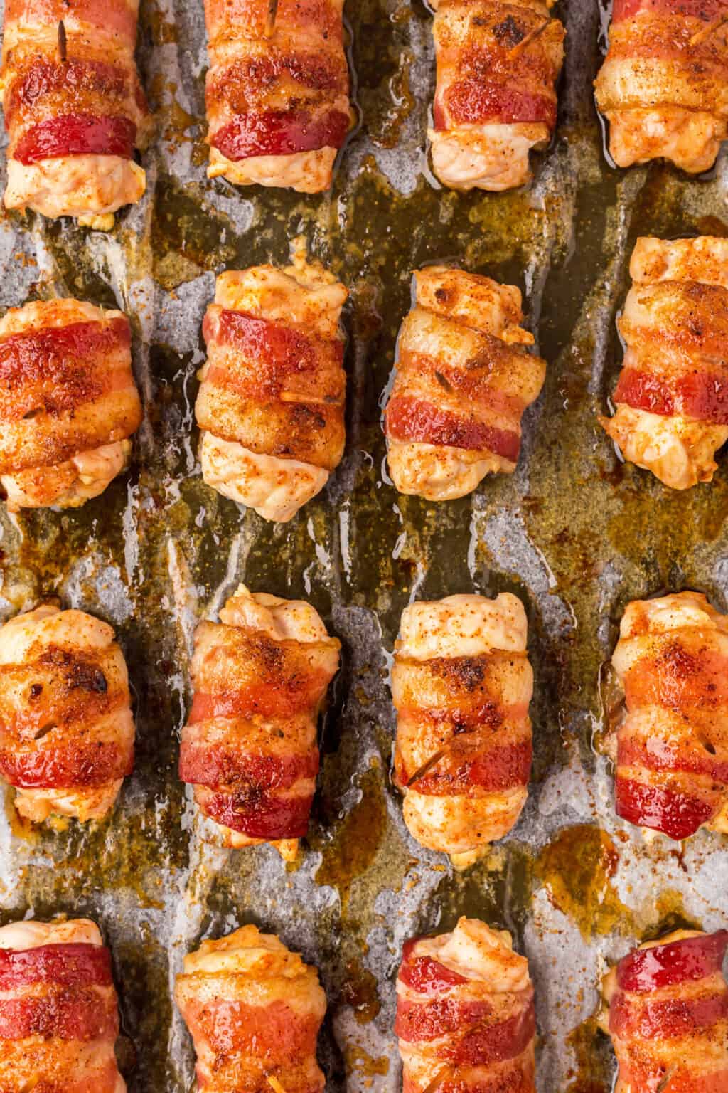 Bacon-Wrapped Chicken Bites - Noshing With The Nolands