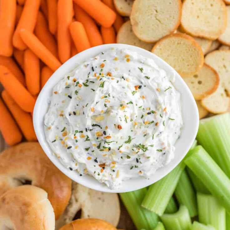 Everything Bagel Dip - Noshing With The Nolands