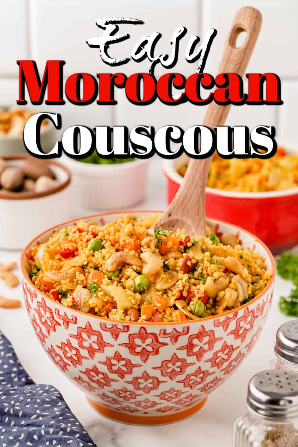 Easy Moroccan Couscous Pin. 