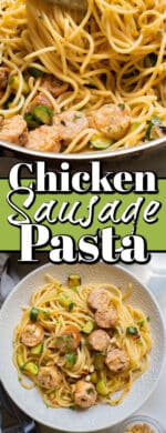 Chicken Sausage Pasta - Noshing With The Nolands