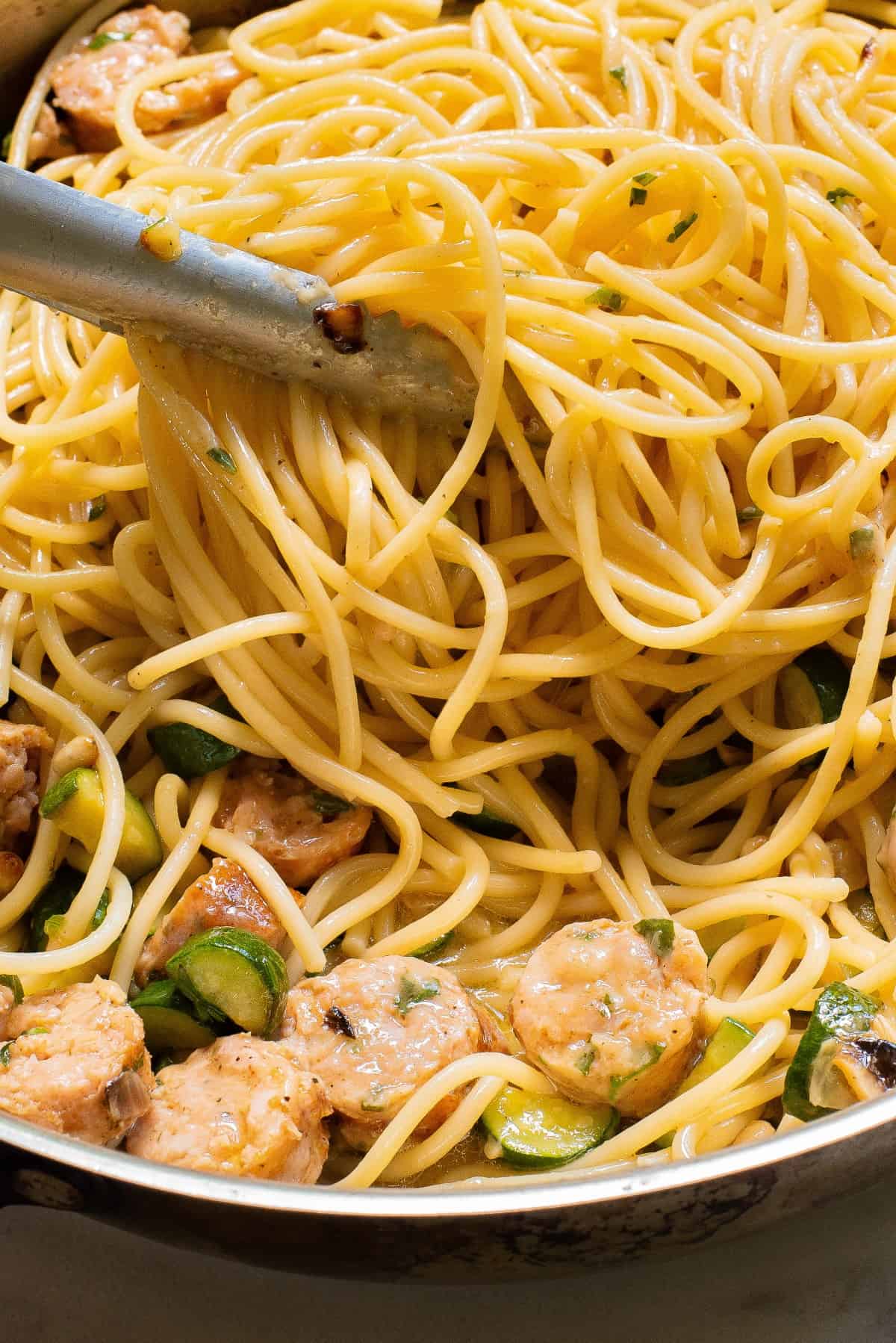 Chicken Sausage Pasta - Noshing With The Nolands