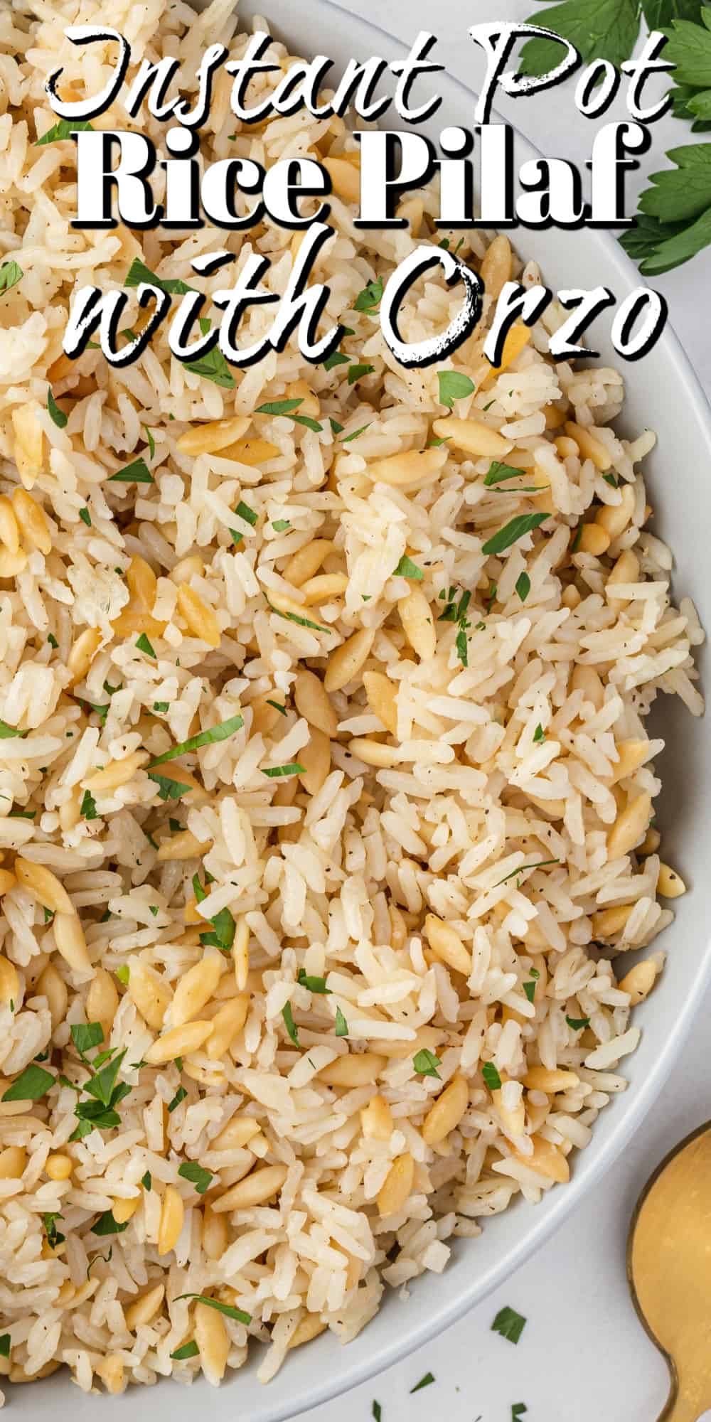 Instant Pot Rice Pilaf with Orzo Pin. 