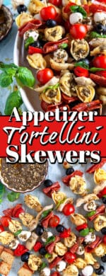 Appetizer Tortellini Skewers - Noshing With The Nolands