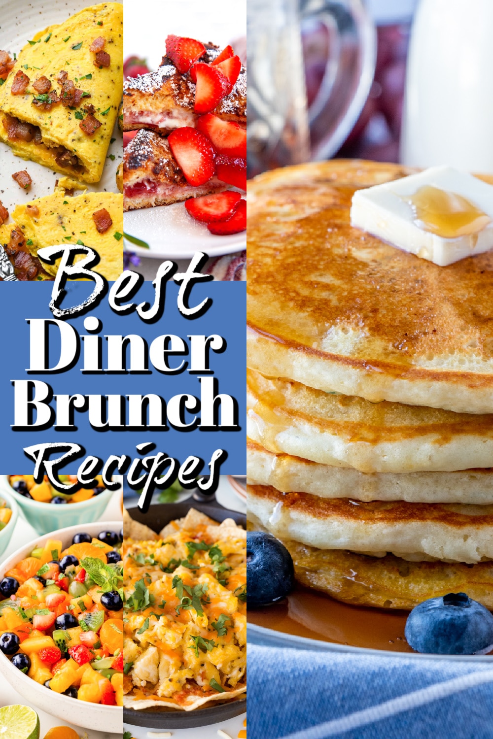 Brunch Diner Food You Can Make at Home Pin.
